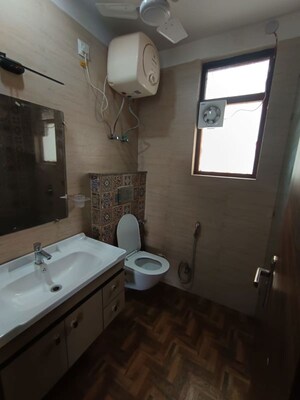 Bathroom in 3 BHK Independent House at DLF Green Avenue, Dlf Phase iv – for Rent