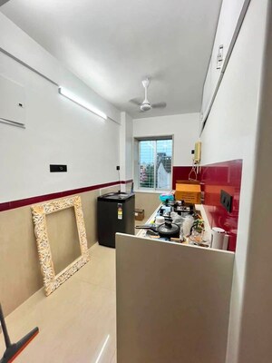 Kitchen in 2 BHK Apartment at Carter Apartments, Bandra West – for Rent