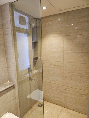 Bathroom in 3 BHK Builder Floor at DLF Gardencity Enclave, Sector 93 – for Rent