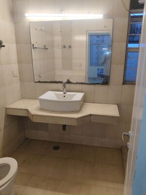 Bathroom in 3 BHK Apartment at Eldeco Green Meadows, Pi Greater Noida – for Rent