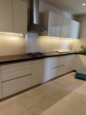 Kitchen in 4 BHK Apartment at Panchshil Towers, Kharadi – for Rent