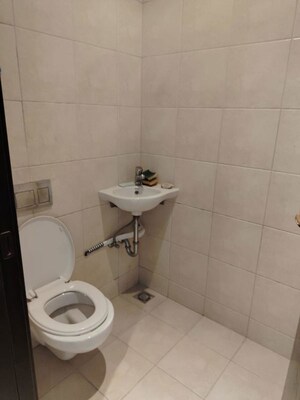 Bathroom in 4 BHK Apartment at Panchshil Towers, Kharadi – for Rent
