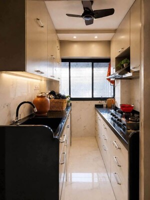 Kitchen in 2 BHK Apartment at Beach Apartment, Versova – for Rent