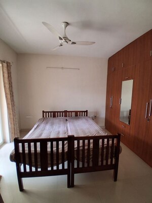 Bedroom in 2.5 BHK Apartment at NCC Nagarjuna Meadows 2, Yelahanka – for Rent