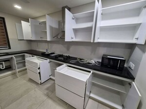 Kitchen in 4 BHK Apartment at Panchshil Towers, Kharadi – for Rent