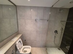 Bathroom in 4 BHK Apartment at Panchshil Towers, Kharadi – for Rent