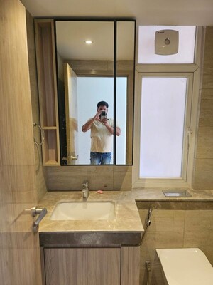 Living Room in 3 BHK Builder Floor at DLF Gardencity Enclave, Sector 93 – for Sale
