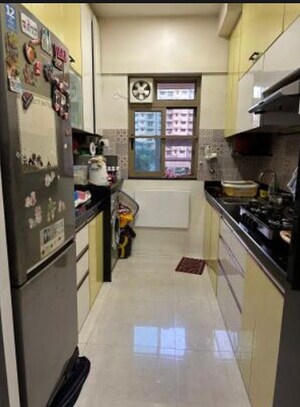 Kitchen in 1 BHK Apartment at Sheth Vasant Oasis, Andheri East – for Rent