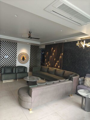 Living Room in 4 BHK Apartment at Panchshil Towers, Kharadi – for Rent