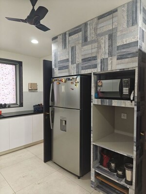 Kitchen in 4 BHK Apartment at Panchshil Towers, Kharadi – for Rent