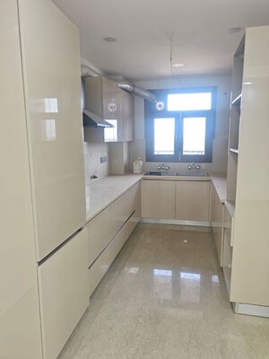 Kitchen in 3 BHK Builder Floor at Green Fields Colony – for Sale