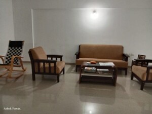 Living Room in 3 BHK Apartment at Gulmohar Park Aundh, Aundh – for Rent
