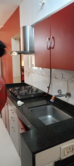 Kitchen in 2 BHK Apartment at Magarpatta Sylvania, Hadapsar – for Rent