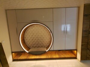 Bathroom in 4 BHK Apartment at Panchshil Eon Waterfront II, Kharadi – for Rent