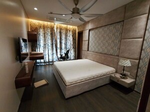 Living Room in 4 BHK Apartment at Panchshil Eon Waterfront II, Kharadi – for Rent