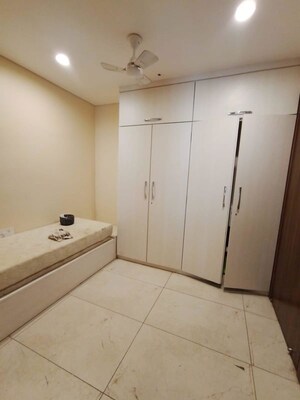 Bathroom in 4 BHK Apartment at Panchshil Eon Waterfront II, Kharadi – for Rent