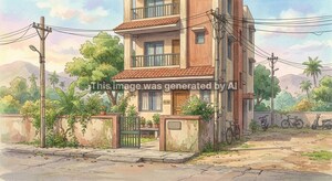  Apartment – Exterior View View at Nilje Gaon - for Sale