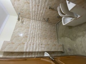 Bathroom in 1 RK Builder Floor at Palm Residency Chhatarpur, Chattarpur – for Rent