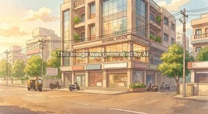  Office Space – Exterior View View at Bhayli - for Sale