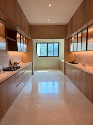 Kitchen in  Apartment at Dosti Maple, Balkum Pada – for Sale