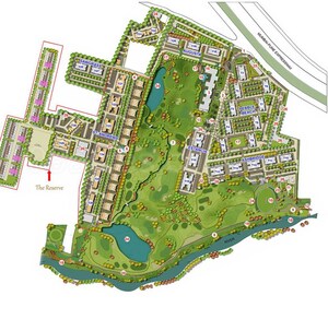 Master Plan in 4 BHK Apartment at Lodha Belmondo, Gahunje – for Rent