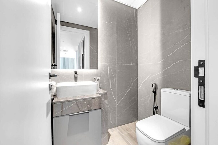 Bathroom, dosti-maple  1055 Sq.Ft. Apartment In Balkum Pada Thane 10571547