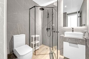 Bathroom in  Apartment at Dosti Maple, Balkum Pada – for Sale