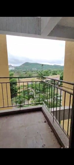 Balcony in 2 BHK Apartment at Shapoorji Pallonji Joyville Hinjewadi, Hinjewadi – for Rent