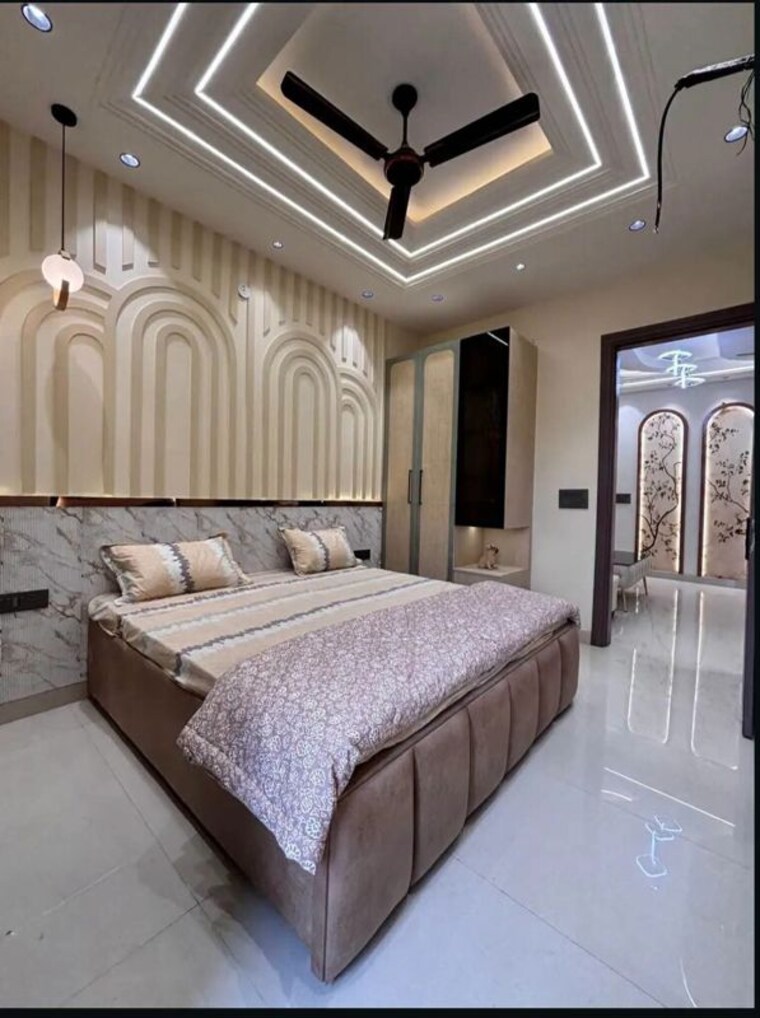 Bedroom, dwarka mor 2 Bedroom 650 Sq.Ft. Builder Floor In Dwarka Mor Delhi 10571577