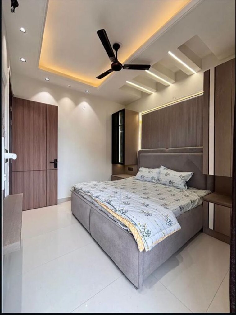 Bedroom, dwarka mor 2 Bedroom 650 Sq.Ft. Builder Floor In Dwarka Mor Delhi 10571577