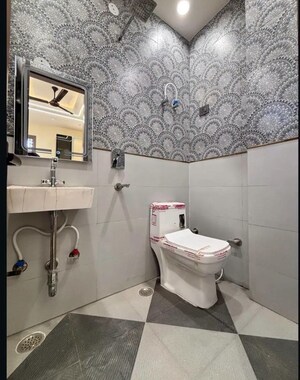 Bathroom in 2 BHK Builder Floor at Dwarka Mor – for Sale