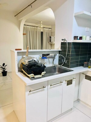 Kitchen in 2 BHK Apartment at Arvind Skylands, Jakkuru – for Rent