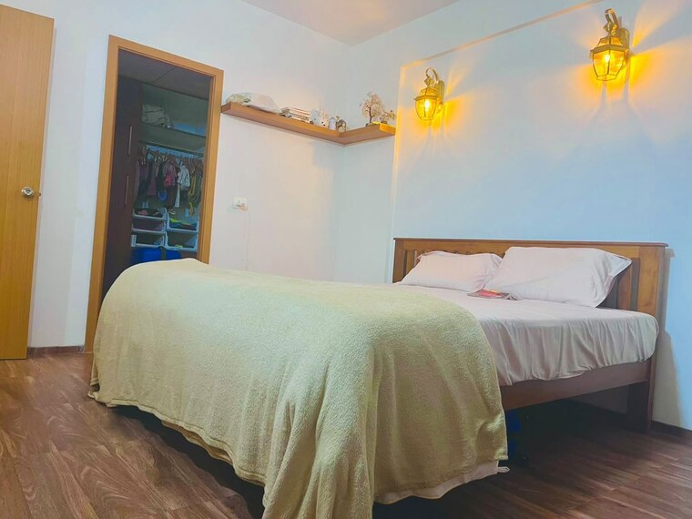 Bedroom, arvind-skylands 2 Bedroom 1000 Sq.Ft. Apartment In Jakkuru Bangalore 10571581