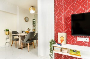 Living Room in 1 BHK Apartment at Labdhi Seabreeze, Wadala – for Sale