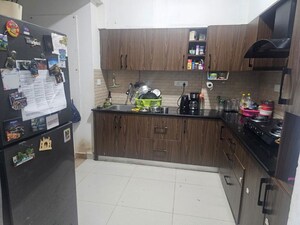Kitchen in 3 BHK Apartment at Coevolve Northern Star, Thanisandra – for Rent