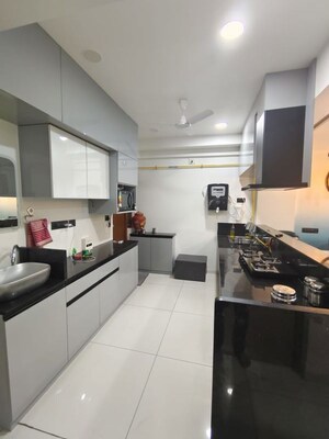 Kitchen in 3 BHK Apartment at Shyamal – for Rent