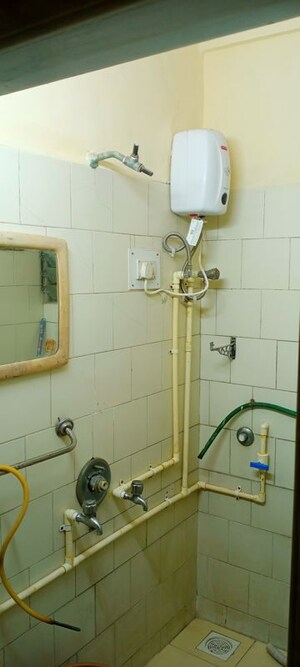 Bathroom in 1 BHK Apartment at Green Field B CHS LTD, Andheri East – for Rent
