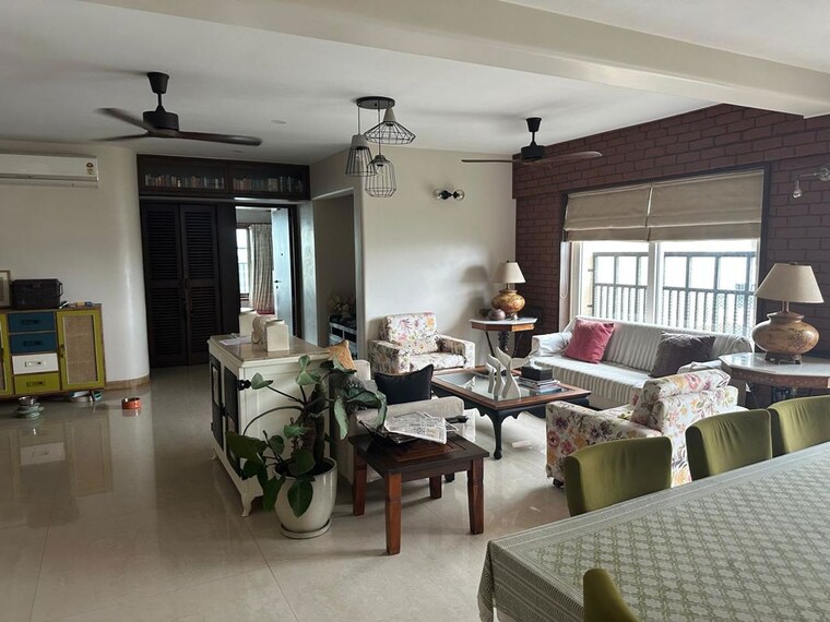 Living Room, raj-classic 5 Bedroom 3500 Sq.Ft. Apartment In Andheri West Mumbai 10571631