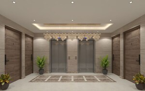 Building Lobby in 4 BHK Builder Floor at Shanti Kunj – for Sale