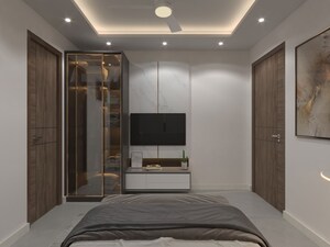 Bedroom in 4 BHK Builder Floor at Shanti Kunj – for Sale