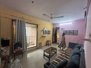 Living Room in 1 BHK Apartment at Ulwe Sector 18 – for Rent