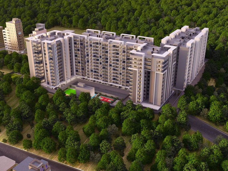 Exterior View, basil-mount-lords 3 Bedroom 1312 Sq.Ft. Apartment In Dhankawadi Pune 10571652