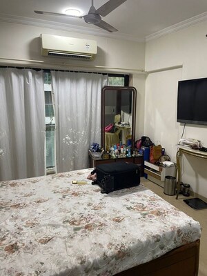 Living Room in 3 BHK Apartment at Ekta Park Vista, Khar West – for Rent
