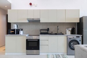 Kitchen in  Apartment at Dosti Willow, Balkum Pada – for Sale