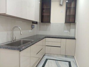 Kitchen in 2 BHK Builder Floor at Malviya Nagar – for Rent