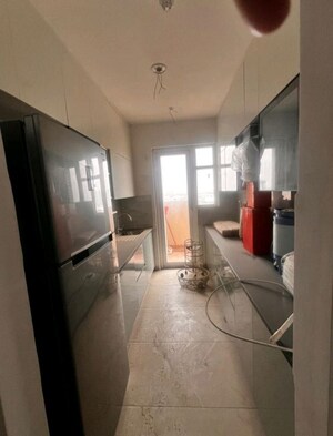 Kitchen in 3 BHK Apartment at Gomti Nagar – for Rent