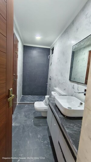 Bathroom in 3 BHK Builder Floor at Shanti Kunj – for Sale
