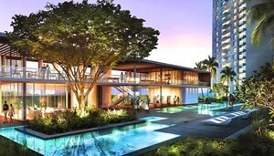 Swimming Pool in 3.5 BHK Apartment at Sheth Auris Serenity Tower 3, Malad West – for Sale