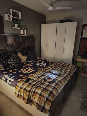 Bedroom in 2 BHK Builder Floor at Greater Kailash – for Rent