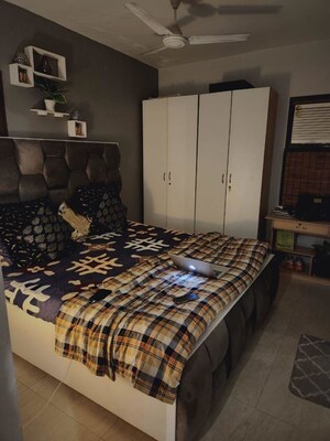 Bedroom in 2 BHK Builder Floor at Greater Kailash – for Rent